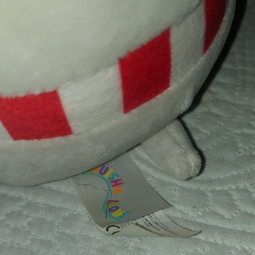 Squishmallows Gray and Red Ivy Plush - Picture 5 of 8